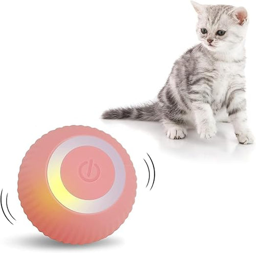 Interactive Cat Toy Ball | 360° Smart Rolling Ball for Cats (Pack of 1)