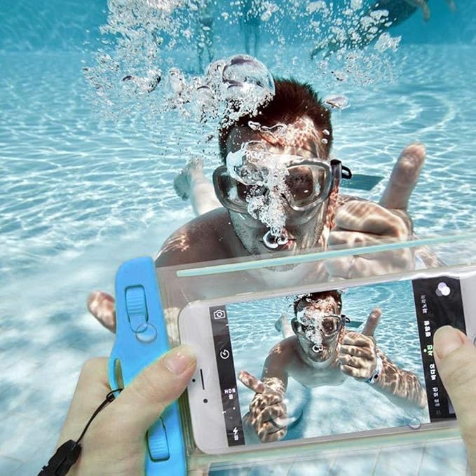Universal Waterproof Phone Pouch | Touchscreen Dry Bag Case for All Smartphones