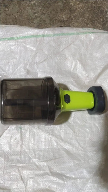 Manual Fruit & Vegetable Chopper | Multi-Purpose Pull Cord Food Chopper