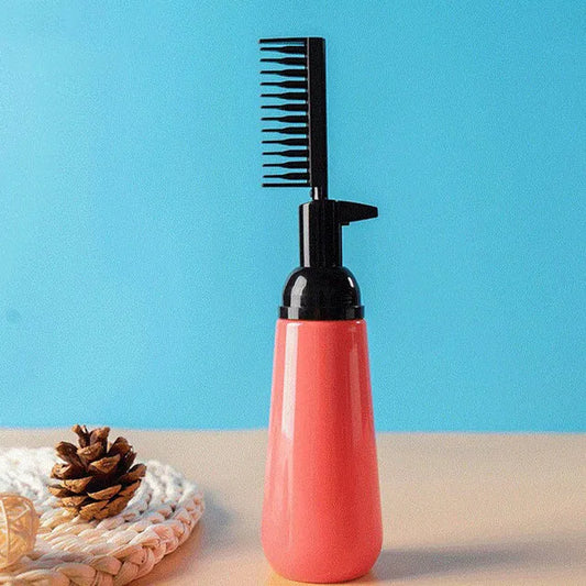 Bottle Root Comb | Refillable Hair Oil Applicator Comb for Scalp Care