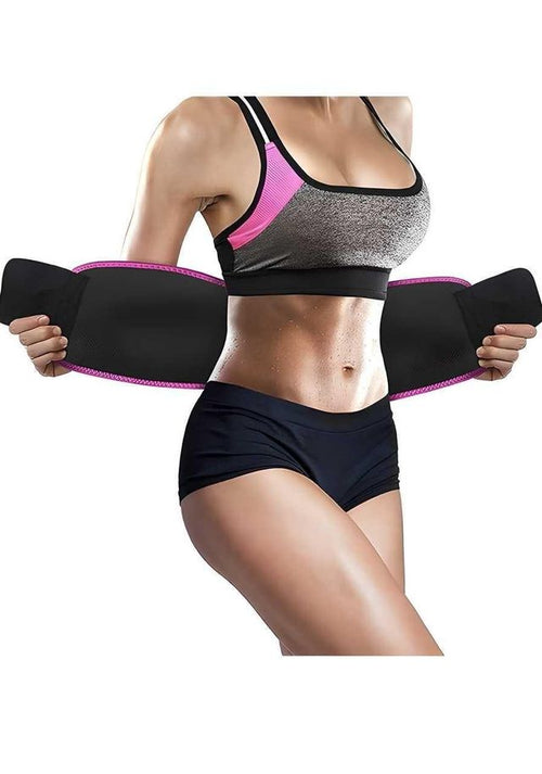 Adjustable Waist Trimmer Belt | Sweat Belt for Workout, Fitness & Waist Support