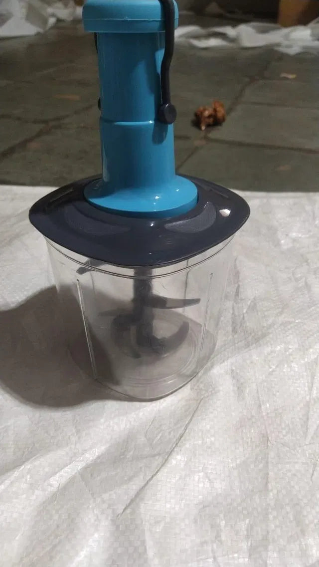 Manual Fruit & Vegetable Chopper | Multi-Purpose Pull Cord Food Chopper