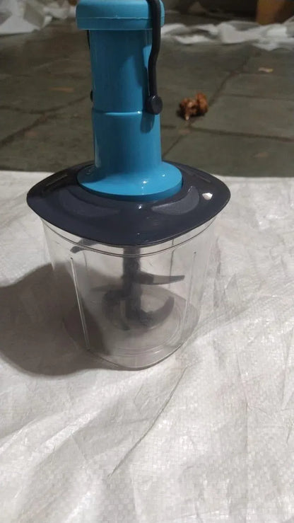 Manual Fruit & Vegetable Chopper | Multi-Purpose Pull Cord Food Chopper