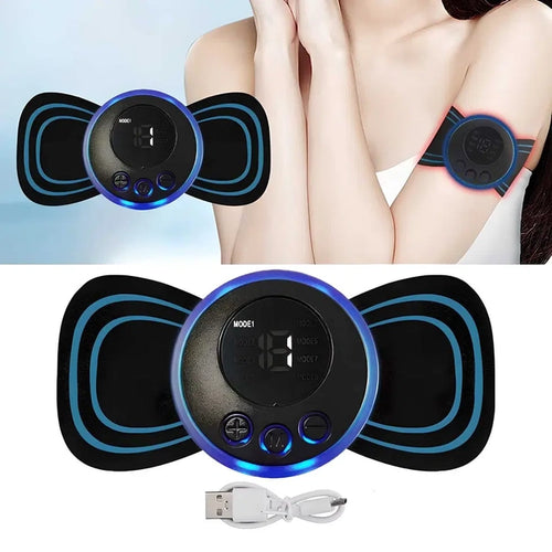 Rechargeable Mini Electric Massager | 8 Massage Modes & 19 Intensity Levels