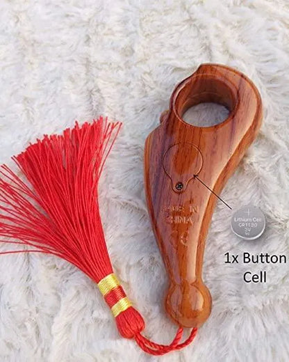 JapCounter™ - Digital Jaap Mala | Electronic Mantra Counter with Finger Ring & Wooden Design