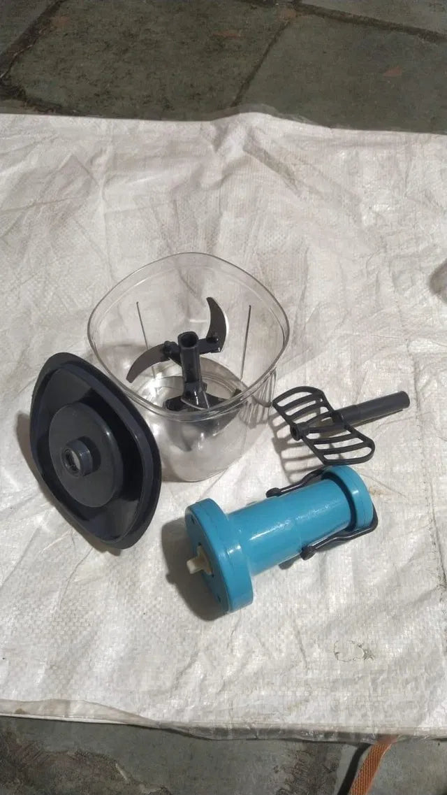 Manual Fruit & Vegetable Chopper | Multi-Purpose Pull Cord Food Chopper