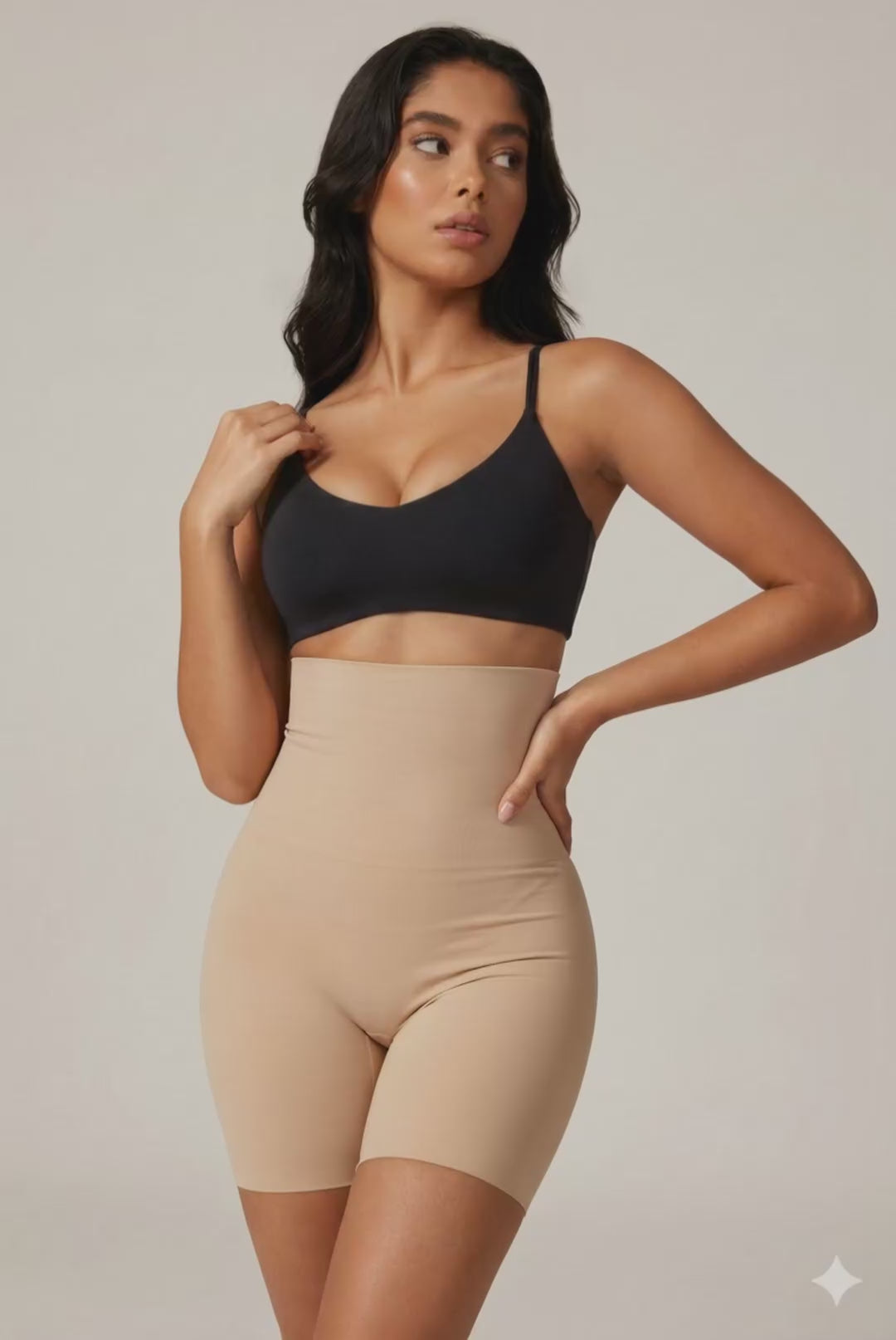 4-in-1 Quick Slim Shapewear tummy tucker for women with high-waist seamless design.